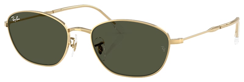 Ray-Ban レイバン　サングラス　RB3749 Ray-Ban RB3749 XXL (58 - 18) with Green lenses and Gold