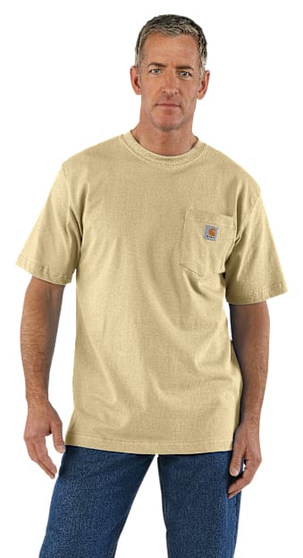 Carhartt Loose-Fit Heavyweight Short-Sleeve Pocket T-Shirt for Men