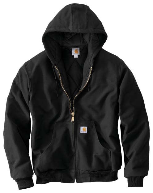 Carhartt Loose-Fit Firm Duck Insulated Flannel-Lined Active Jacket for Men