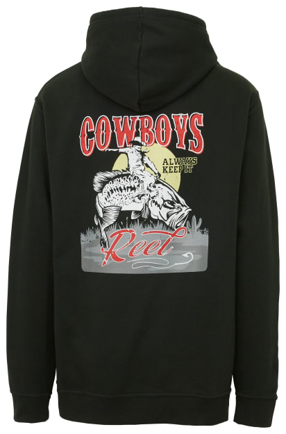 Bass Pro Shops Fishing Cowboy Pullover Long-Sleeve Hoodie for Men
