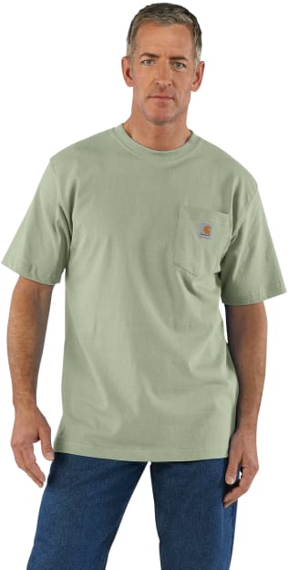 Carhartt Loose-Fit Heavyweight Short-Sleeve Pocket T-Shirt for Men