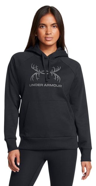 Under Armor Rival Antler Graphic Hoodie for Ladies
