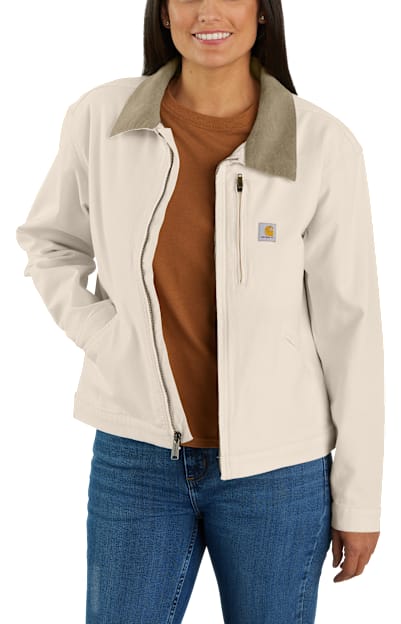 Carhartt Rugged Flex Loose-Fit Canvas Detroit Jacket for Ladies