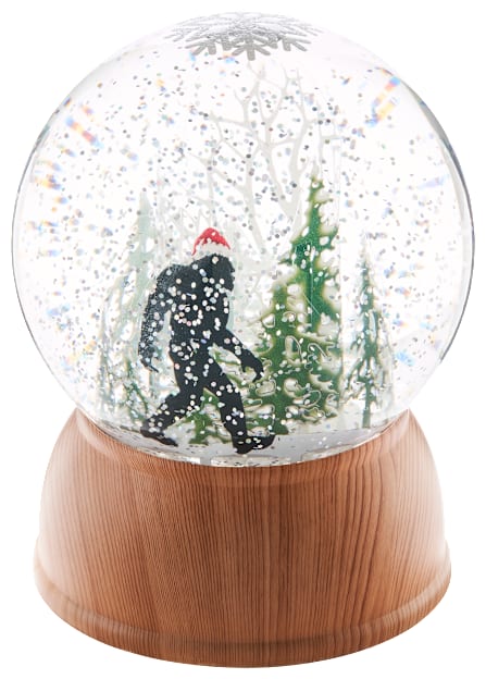 Bass Pro Shops Bigfoot Scene Lighted Snow-Globe Lantern