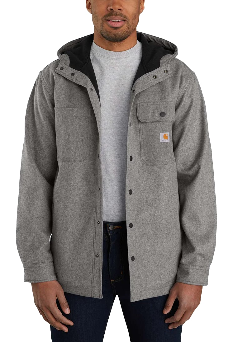 Carhartt Rain Defender Relaxed-Fit Heavyweight Hooded Shirt Jac for Men