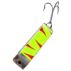 Jake's Spin-A-Lure - Neon Yellow/Red Stripes - 1-3/8" - 1/4 oz.