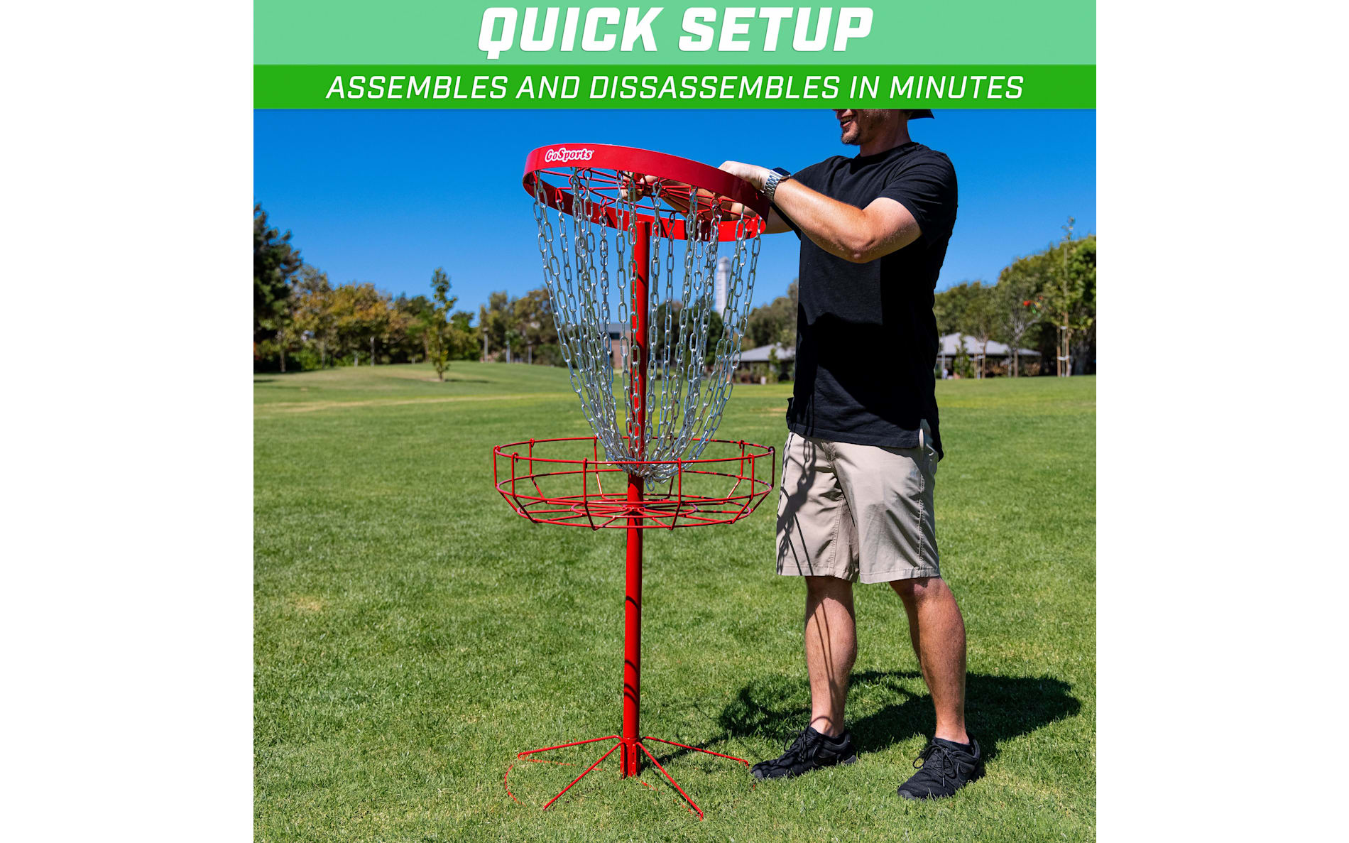 GoSports Disc Golf Basket - Thumbnail 5