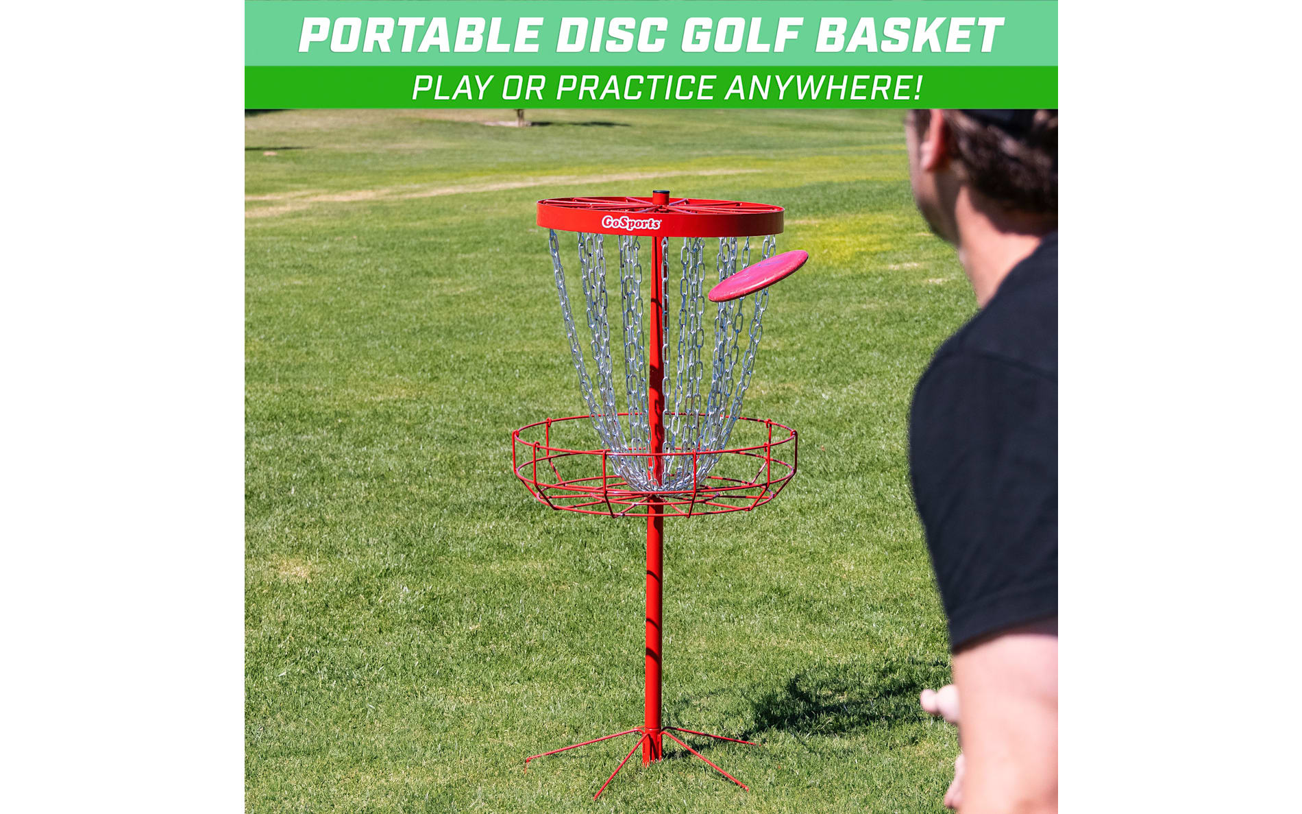 GoSports Disc Golf Basket - Thumbnail 3