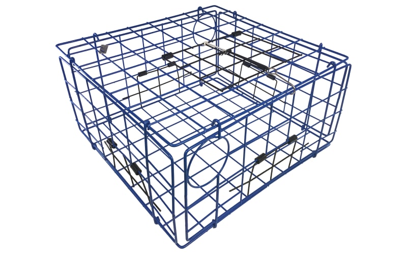 Promar Deluxe Folding Crab Trap-Blue