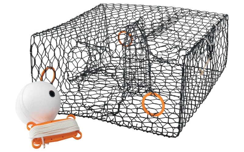 American Blue Claw 1/2 Size Crab Trap Kit-Black