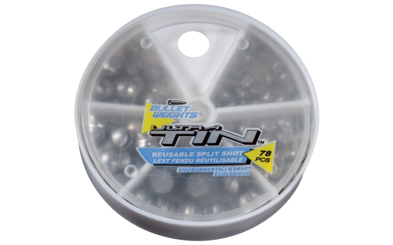 Bullet Weight Reusable Tin Split-Shot Kit