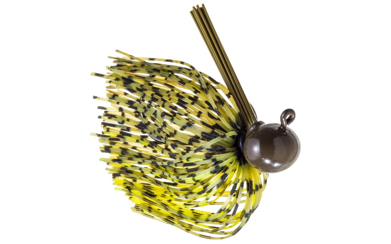 Bass Pro Shops XPS Tungsten Weedless Football Jig - Watermelon - 1/2 oz.