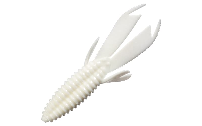 Bass Pro Shops River Bug - 3-1/2" - White