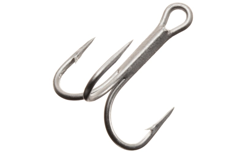 Mustad 3X Treble Hook-DuraSteel
