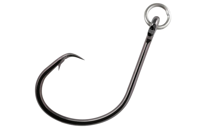 Owner Ringed Mutu Hybrid Hook-Black Chrome