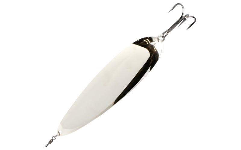 Nichols Lures Ben Parker Striper Edition Magnum Spoon-Silver Chrome