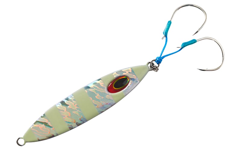 Offshore Angler Descender Slow Pitch Jig - Silver Glow - 3" - 0.7 oz./20 g