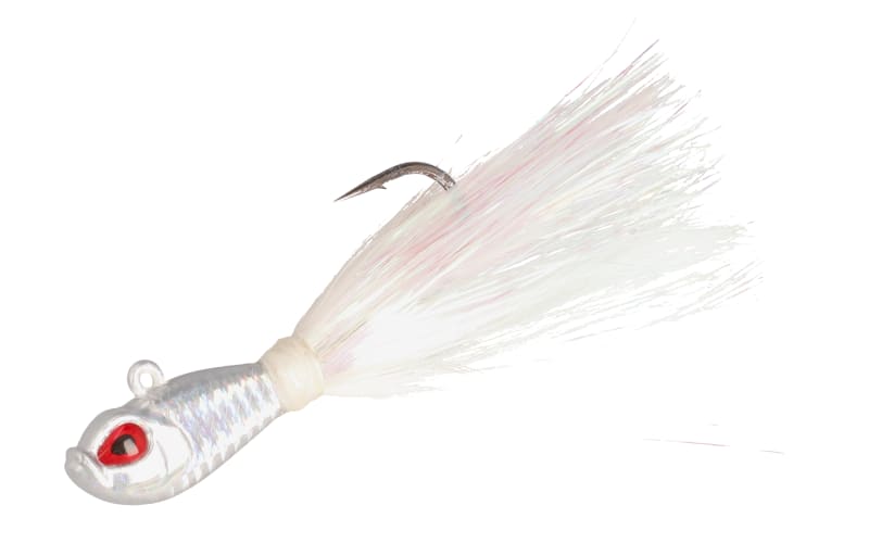 Offshore Angler Mylar Jig - White - 3/8 oz.