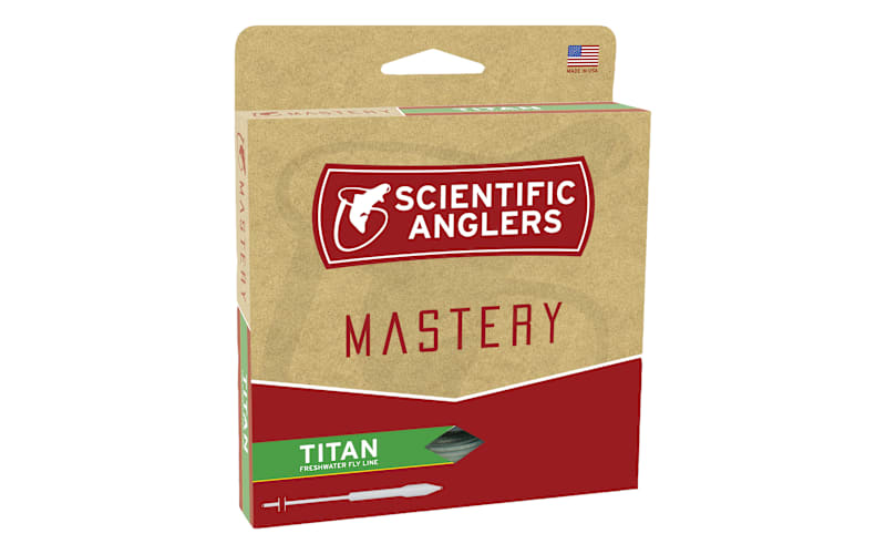 Scientific Anglers Mastery Titan Fly Line-Green/Sky Blue