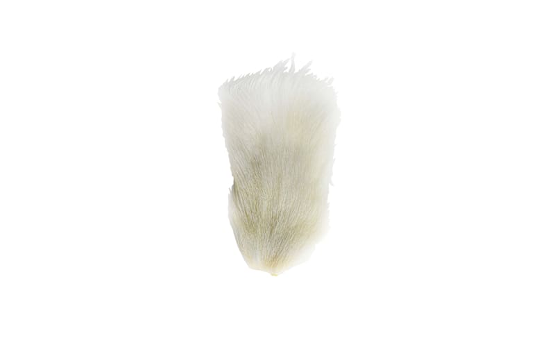 White River Fly Shop Deer Belly Hair-White
