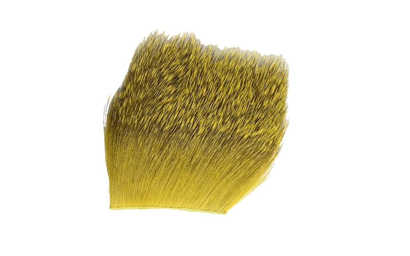 White River Fly Shop Deer Body Hair-Yellow