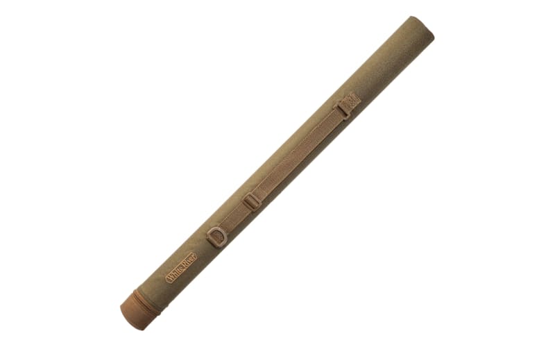 White River Fly Shop Rod Tube-Green/Tan