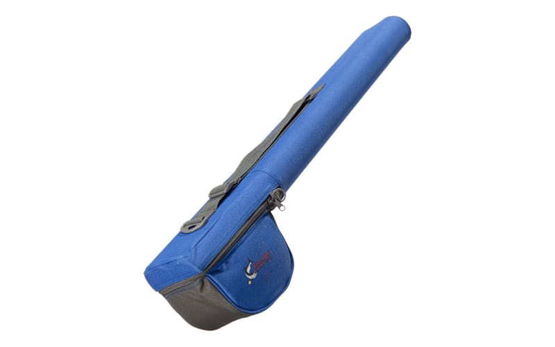 World Wide Sportsman Fly Rod and Reel Double Case-Blue/Gray
