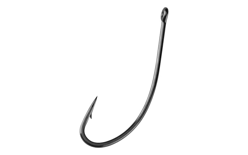 Mustad Heritage Nymph/Terrestrial 3X Long Fly Hook Model C53S-Gun Metal Matte