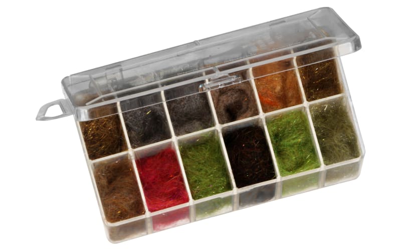 Wapsi Dubbing Dispenser Dave Whitlock Original SLF Dubbing Blends-Assorted