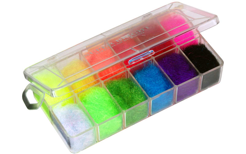 Wapsi Dubbing Dispenser Steelhead Super Bright Dubbing-Assorted