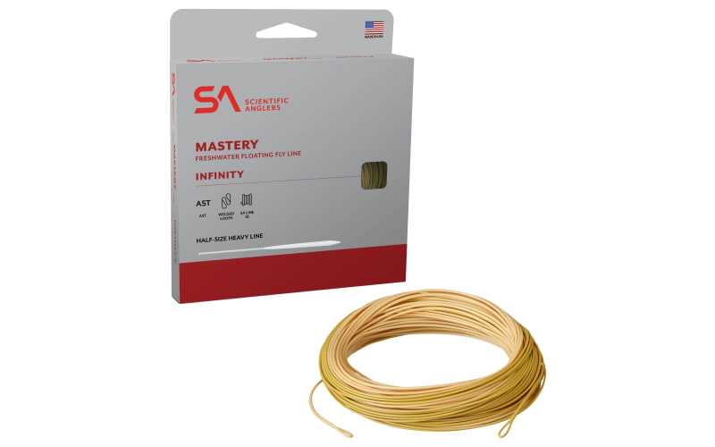 Scientific Anglers Mastery Infinity Fly Line-Bamboo/Buckskin