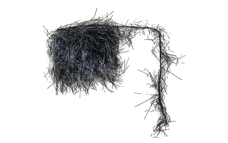 Montana Fly Company UV Double-Cut Swimming Chenille-Black