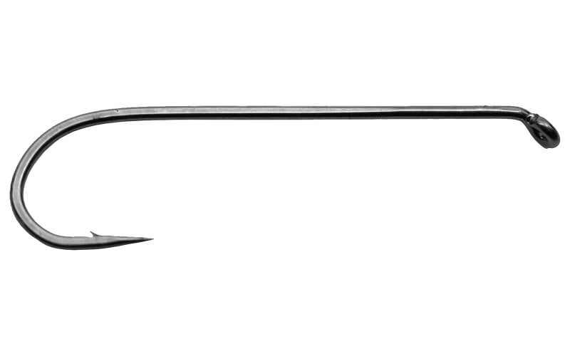 Montana Fly Company 7008 4XL Streamer/Nymph Fly Hook-Black Nickel