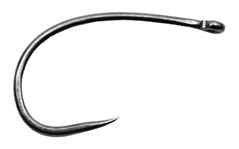 Montana Fly Company 7190 Barbless Straight Eye Caddis Fly Hook-Black Nickel