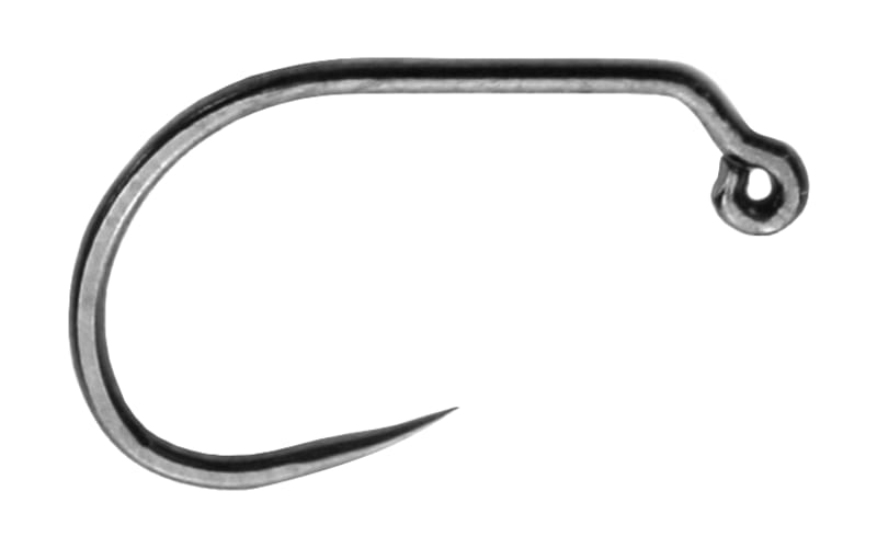 Montana Fly Company 7204 Barbless Wide Gap Jig Fly Hook-Black Nickel