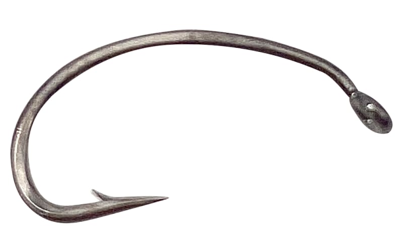 Kona Universal Scud/Shrimp/Pupa Fly Hook-Black Nickel