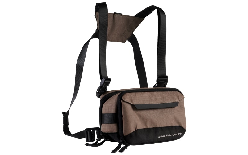 White River Fly Shop Riseform Chest Pack-Brown