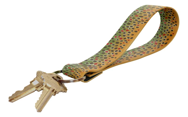 Wingo Key Fob-Brown Trout II