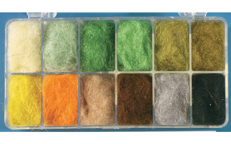 Wapsi 12-Compartment Dubbing Dispenser Life-Cycle Caddis-Caddis