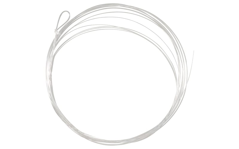 White River Fly Shop Pre-Looped Trout Tapered Leader-Clear