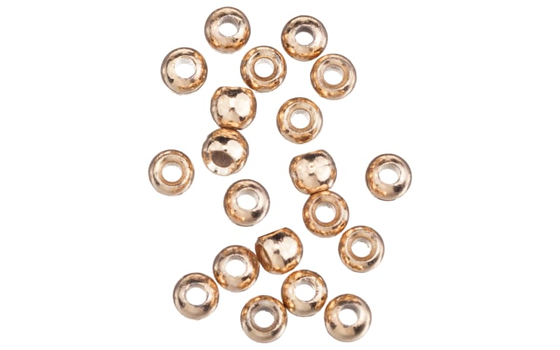 White River Fly Shop Tungsten Beads-Gold