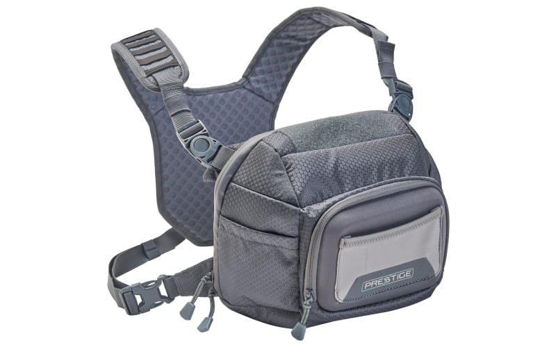 White River Fly Shop Prestige Chest Pack-Gray
