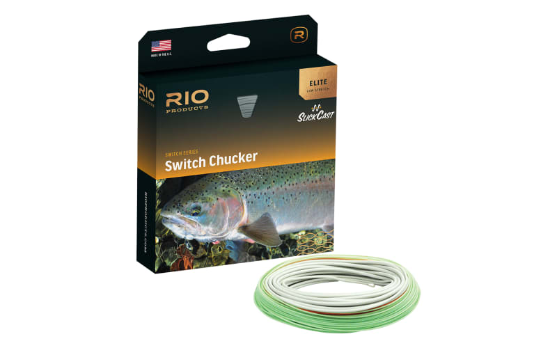 Rio Elite Switch Chucker Fly Line-Gray/Orange/Green