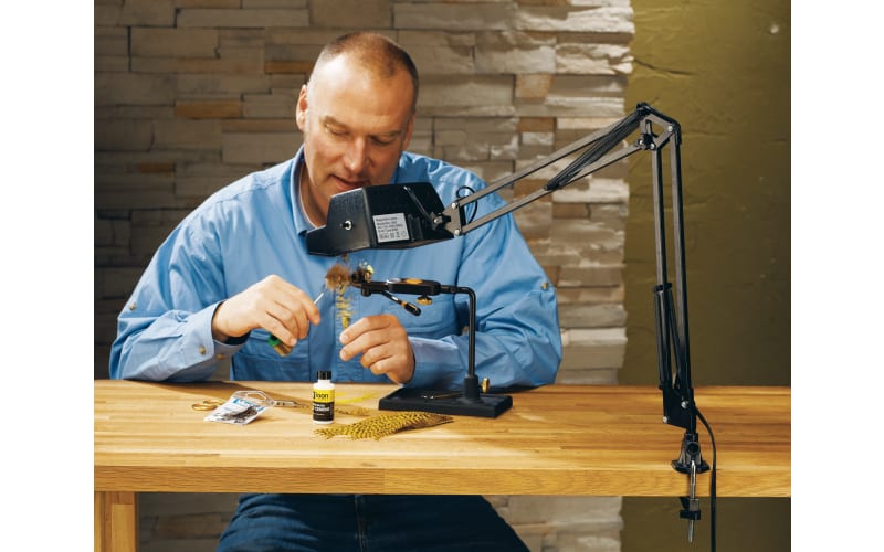 Clamp-On Magnifying Lamp