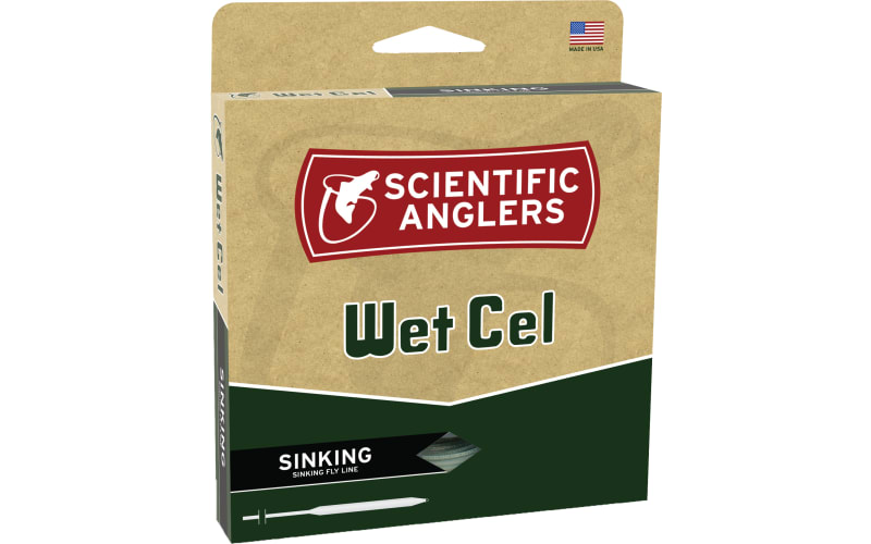 Scientific Anglers Wet Cel Type-4 Fly Line-Charcoal
