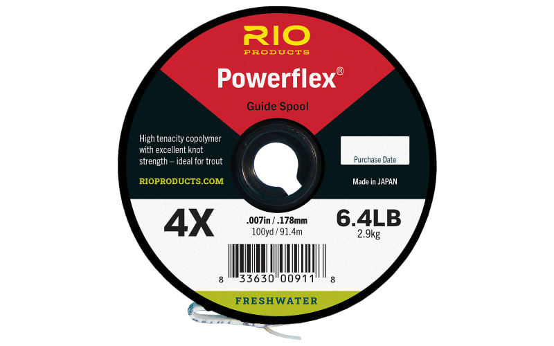 RIO Powerflex Tippet Spool-Clear