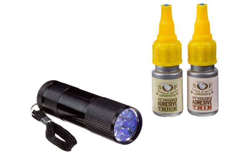 SOF UV Curable Fly-Fishing Adhesive Kit-Clear