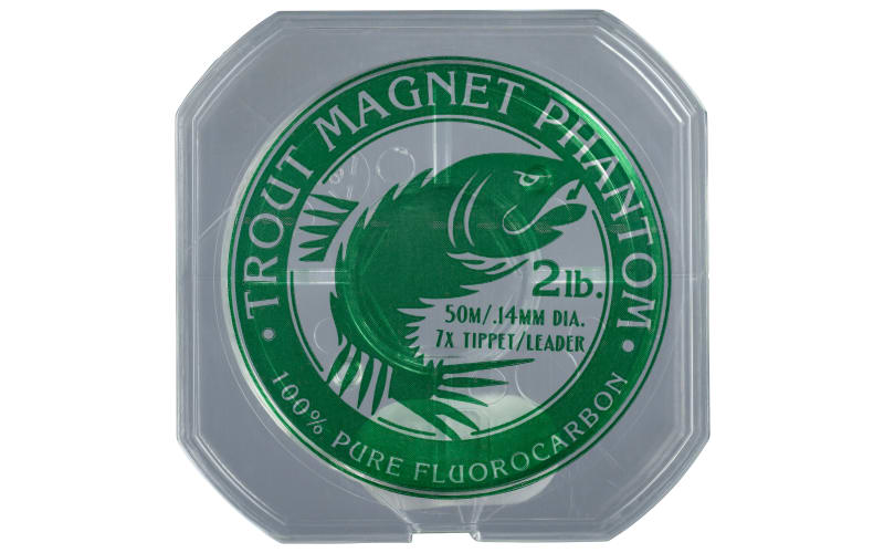 Trout Magnet Phantom Fluorocarbon Leader-Clear