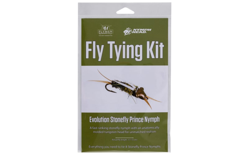 Flymen Fishing Company Evolution Stonefly Prince Nymph Fly Tying Kit