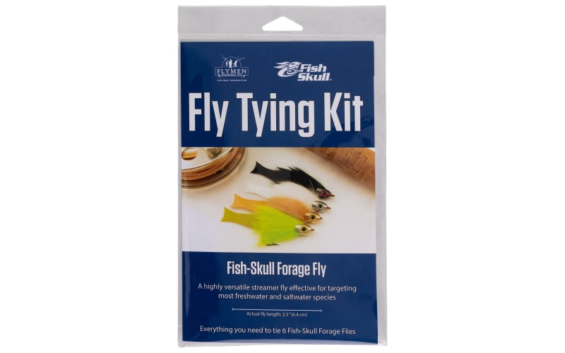 Flymen Fishing Company Fish-Skull Forage Fly Tying Kit